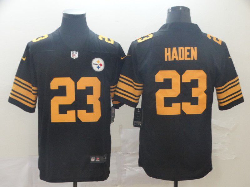 Men Pittsburgh Steelers 23 Haden Black Nike Vapor Untouchable Limited Player NFL Jerseys